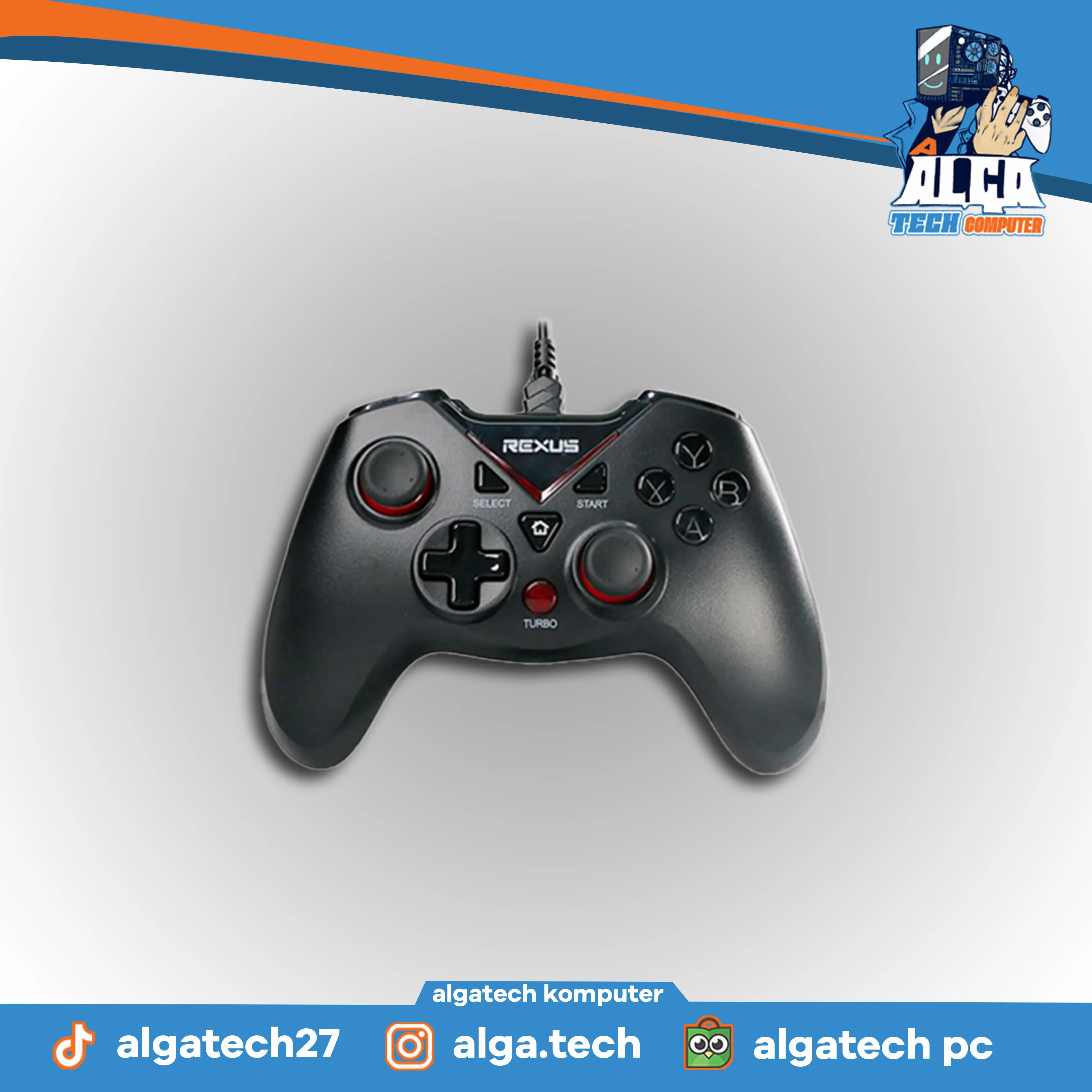 Controller Rexus GX2 Black- Aksesoris