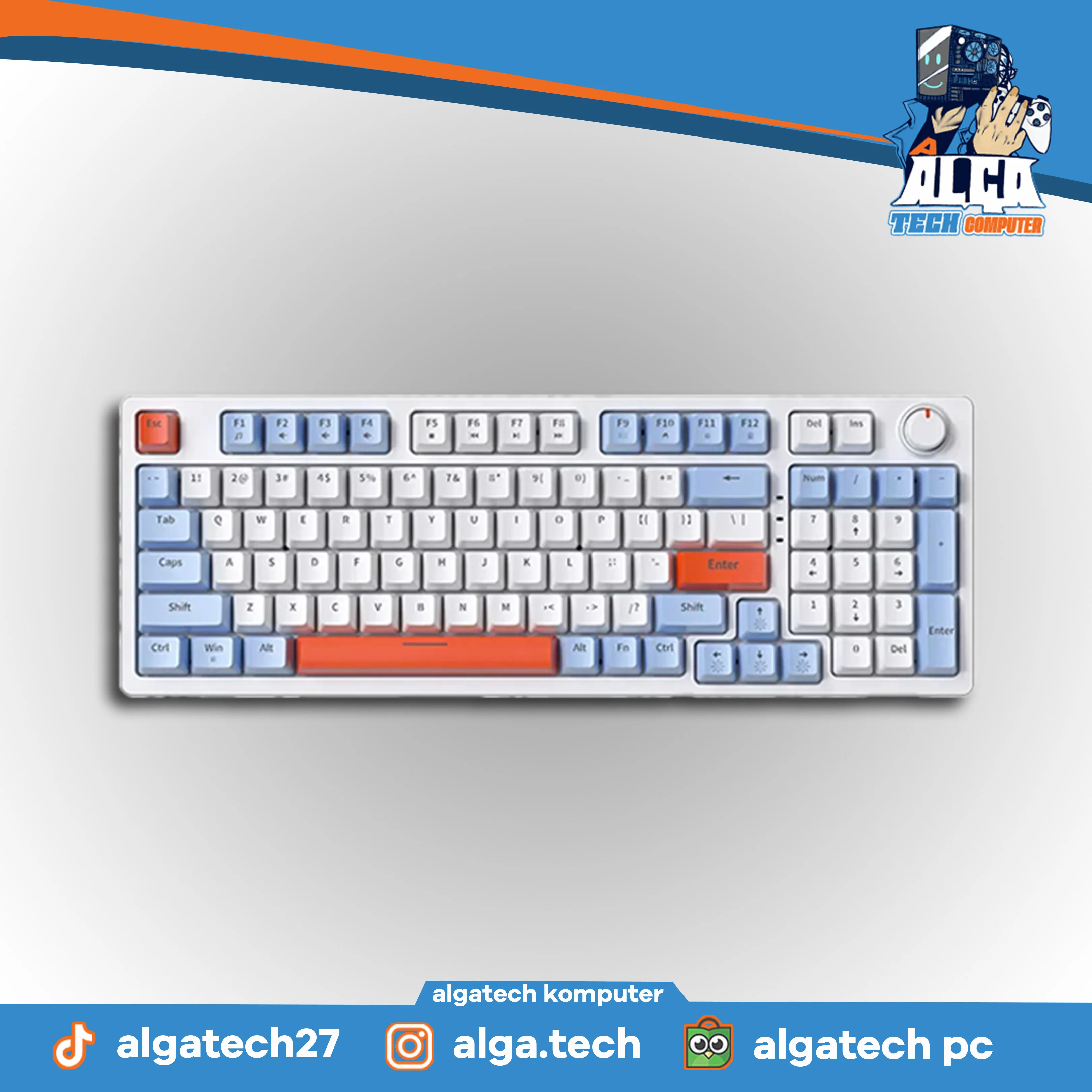 Zifriend Mecha Keyboard KA981 - Aksesoris