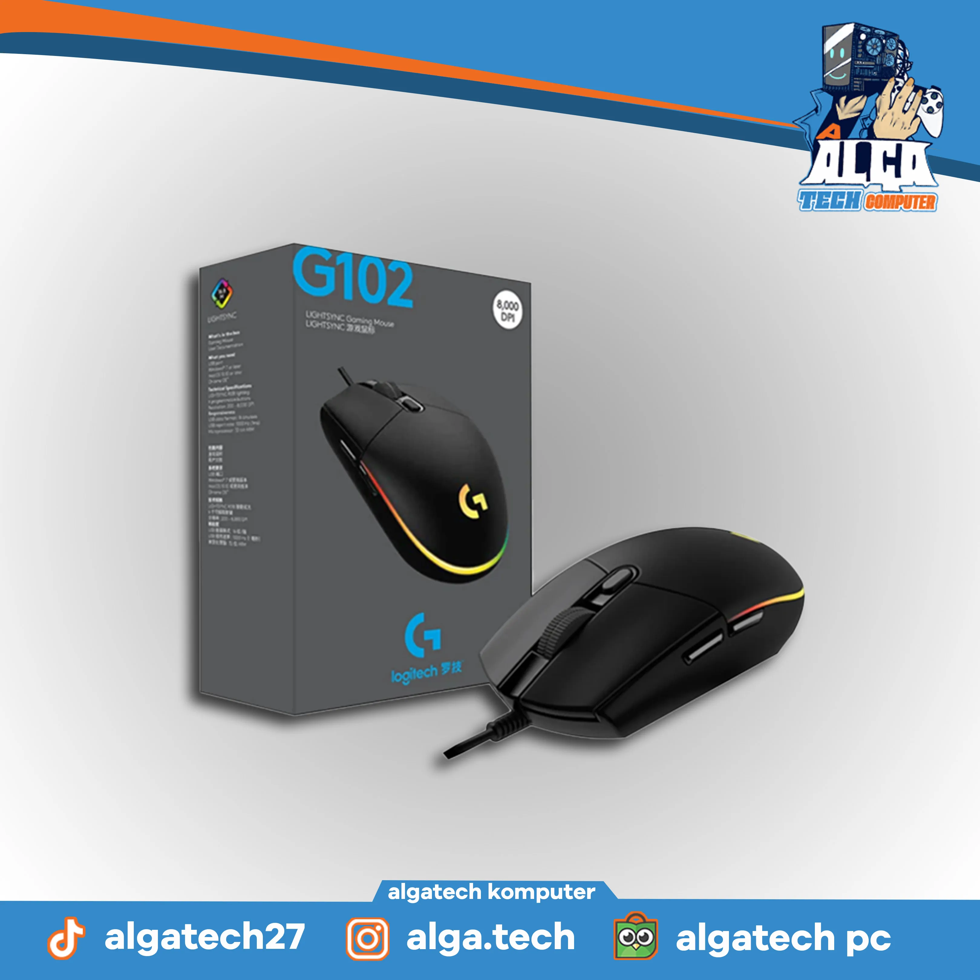 Mouse Logitech G102 - Aksesoris