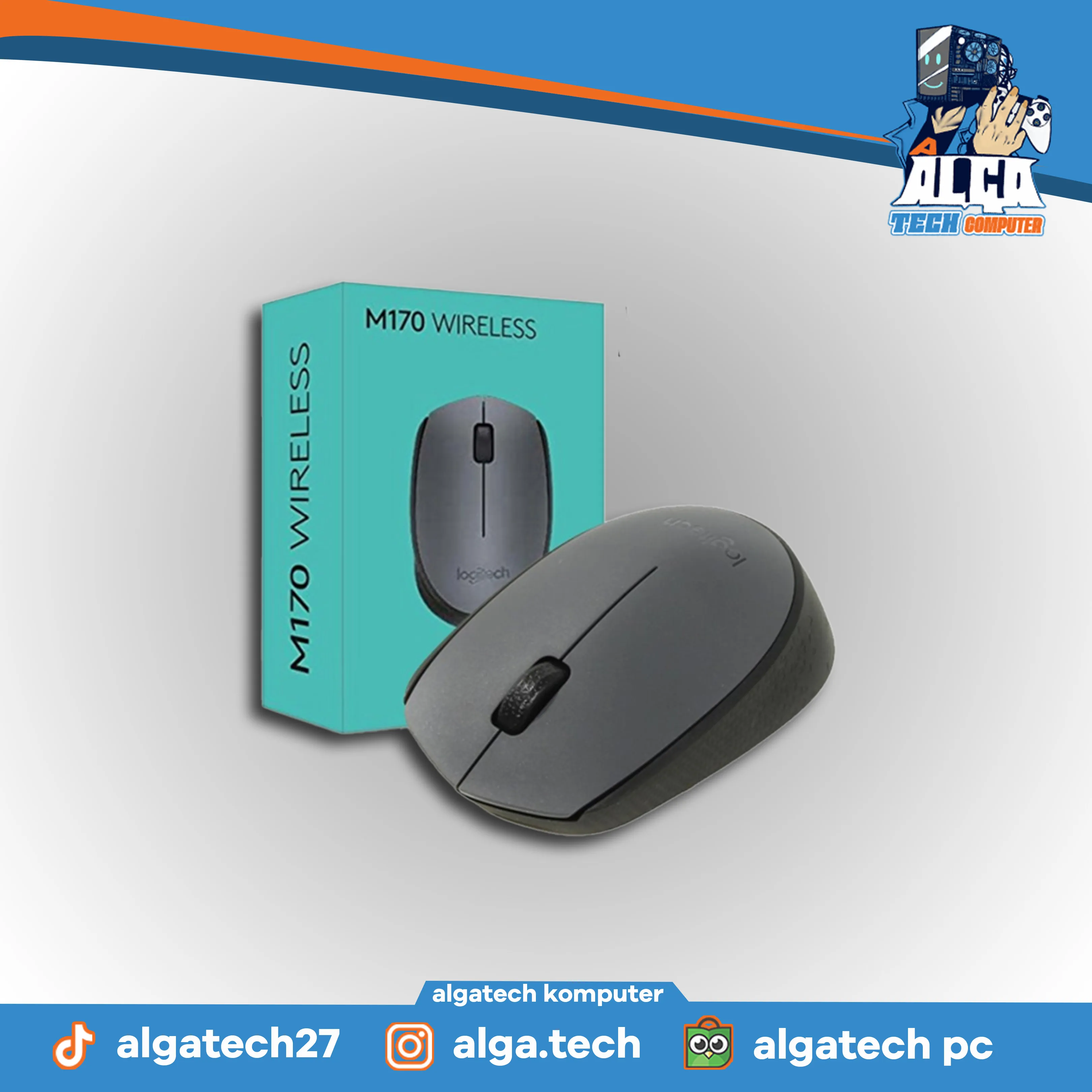Mouse Wireless Logitech M179 - Aksesoris