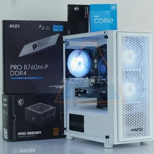 PC Gaming Editing & Live Streaming - Intel Core i3 12100f + GTX 1050 Ti 4Gb | Bundling PC