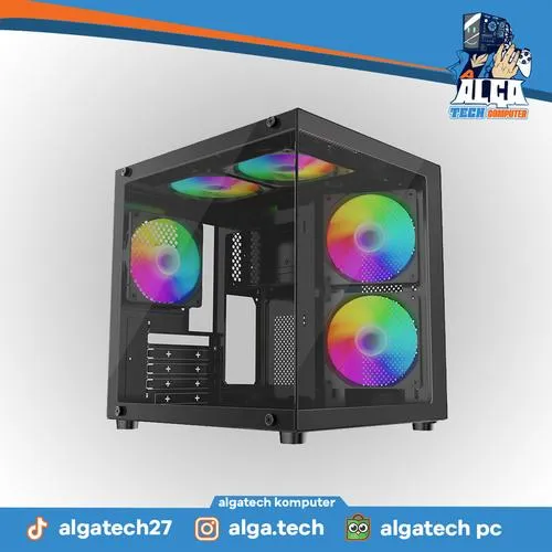 VenomRX Radahn Tempered Glass M-ATX Black Casing