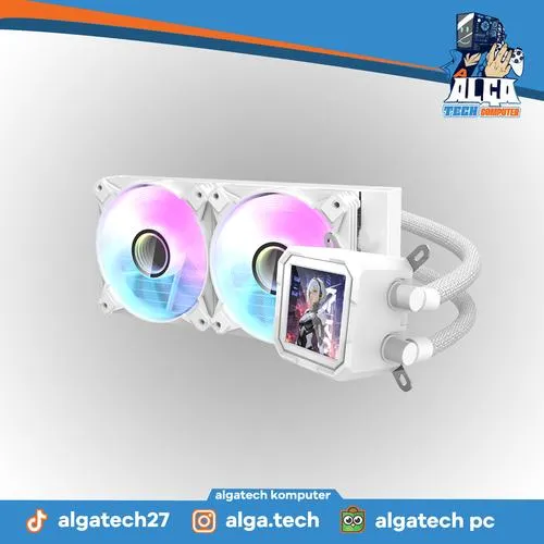 Darkflash Wave DV240S ARGB White - Water Cooler