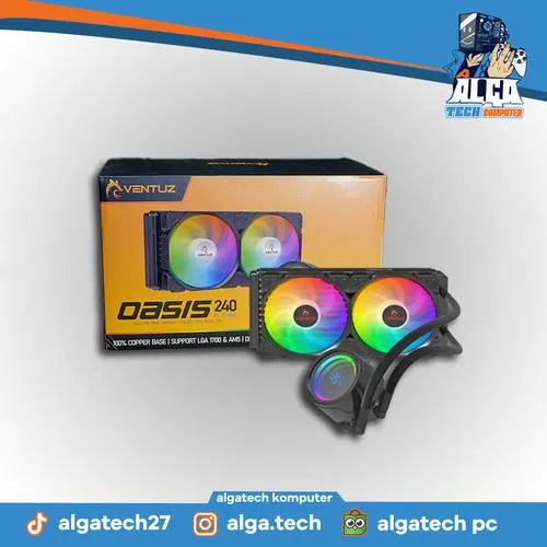 Ventuz Oasis Chroma 240 ARGB - Water Cooler