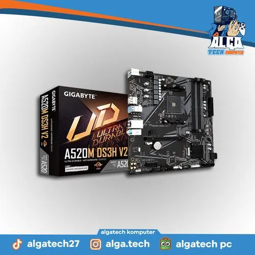 GIGABYTE A520M DS3H V2 DDR4 AM4 - Motherboard AMD