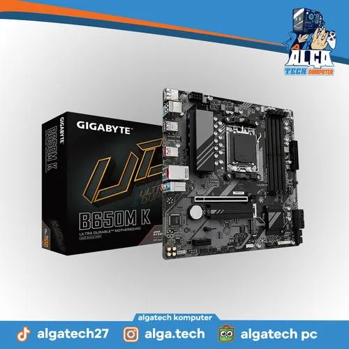 Gigabyte B650M K DDR5 AM5 - Motherboard AMD