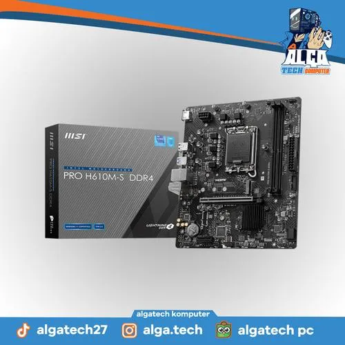 Motherboard MSI H610M-S PRO DDR4 LGA1700 - Motherboard Intel