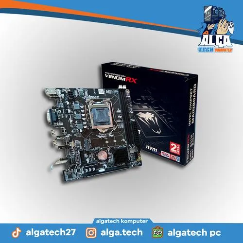 Motherboard VenomRX H110 LGA1151 DDR4 Motherboard Intel