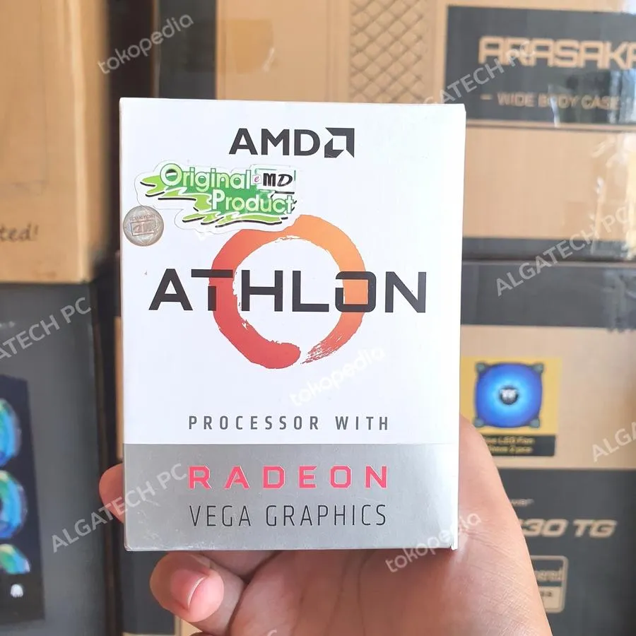 Processor AMD ATHLON 3000G BOX TANPA BUNDLING - HARGA BUNDLE