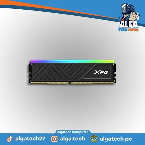 Ram ADATA XPG SPECTRIX D35G DDR4 3200MHz RGB RAM Hitam 16GB