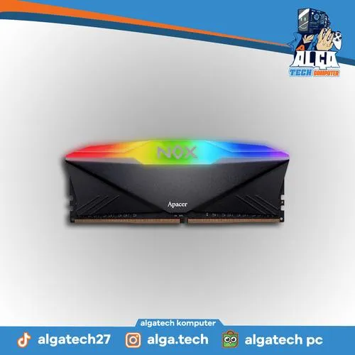Ram APACER NOX RGB 32GB 2x16GB DDR4 3600MHz