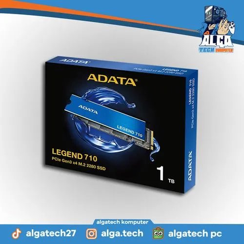 Storage Adata Legend 710 1TB M.2 NVMe PCIe Gen3x4 SSD
