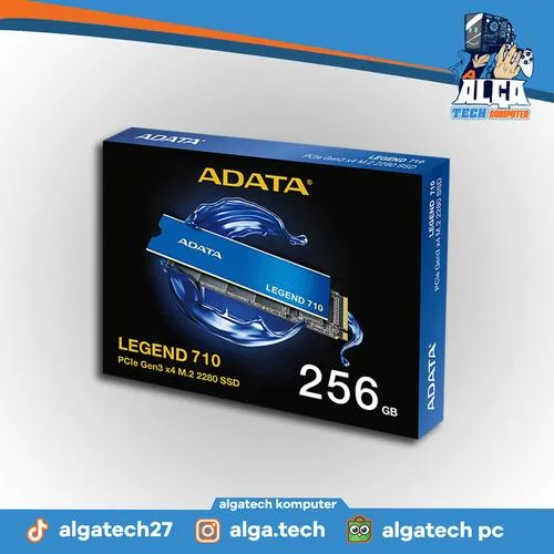 Storage Adata Legend 710 256GB M.2 NVMe PCIe Gen3x4 SSD