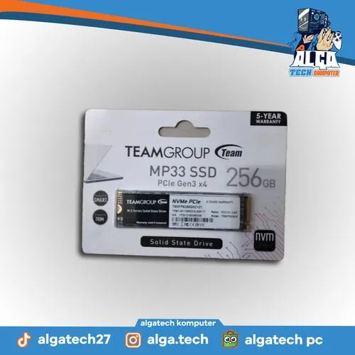 Storage TEAM MP33 M.2 NVMe PCIe 256GB SSD
