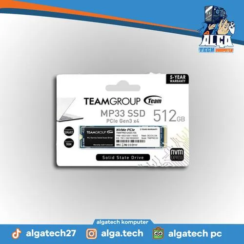 Storage TEAM MP33 M.2 NVMe PCIe 512GB SSD
